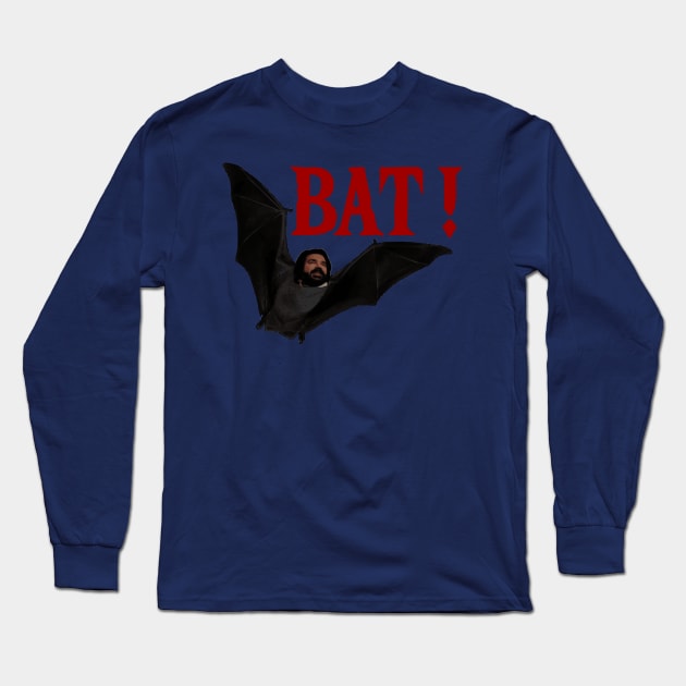 BAT!2 Long Sleeve T-Shirt by dflynndesigns